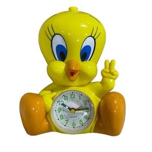 Vintage Tweety Bird Alarm Clock